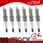 6X Ignition Coil + Iridium Spark Plug Kit for BMW 320i (2003–2005)
