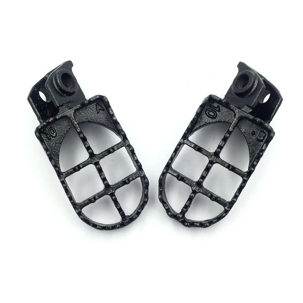 Gunmetal Black MX Racing Footpegs for KTM 50 65 125 250 300 360 SX 525SX 400 520 (2000–2023)