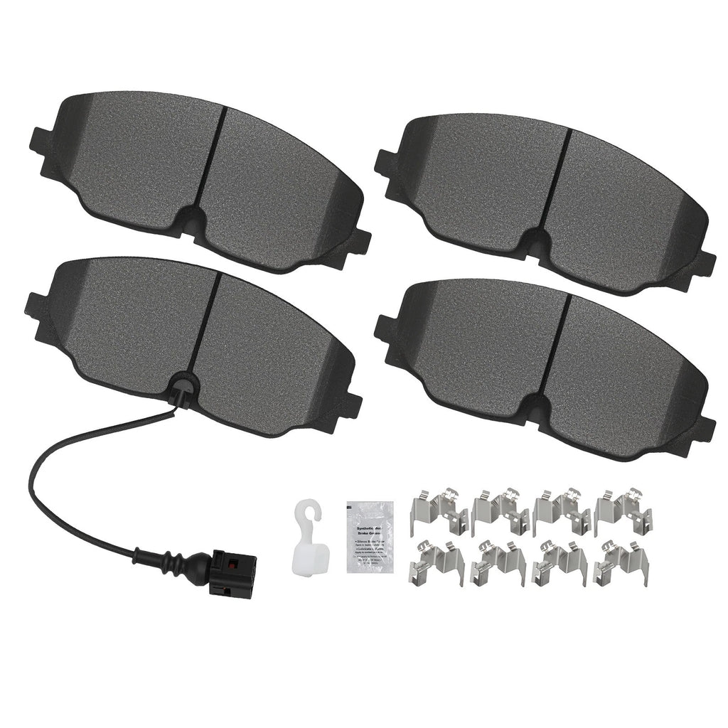 Set of 4 Front Brake Pads for Volkswagen Atlas (2018–2025) P2074 D2074 P-207