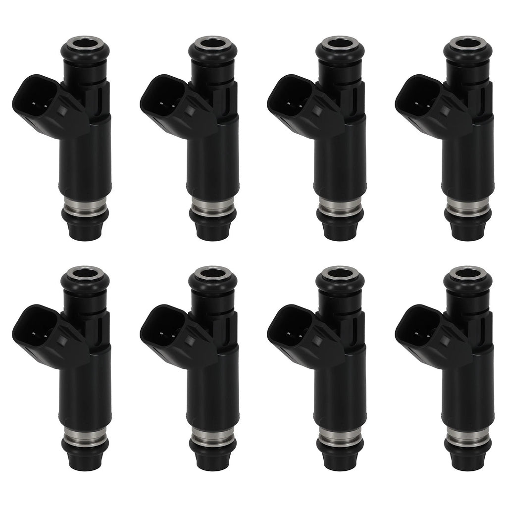 Set of 8 Fuel Injectors for GMC Yukon, Chevy Silverado 5.3L (2002–2006)