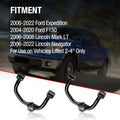 2X Front Upper Control Arm Suspension Kit for Ford F-150 (2004–2020) 4WD