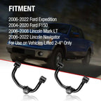 2X Front Upper Control Arm Suspension Kit for Ford F-150 (2004–2020) 4WD