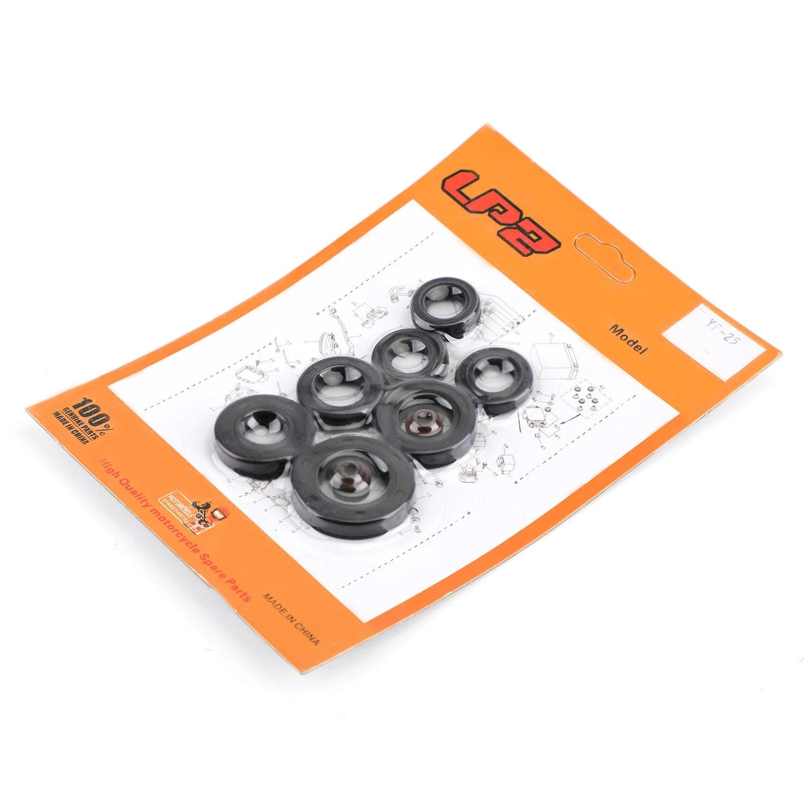 Set of 9 Engine Oil Seals for Honda XL200R XL185 XL185S (1979–1993)