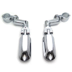 1.25" Highway Streamliner Foot Peg Clamps for Harley Sportster 883 XL120 (1988–2023)