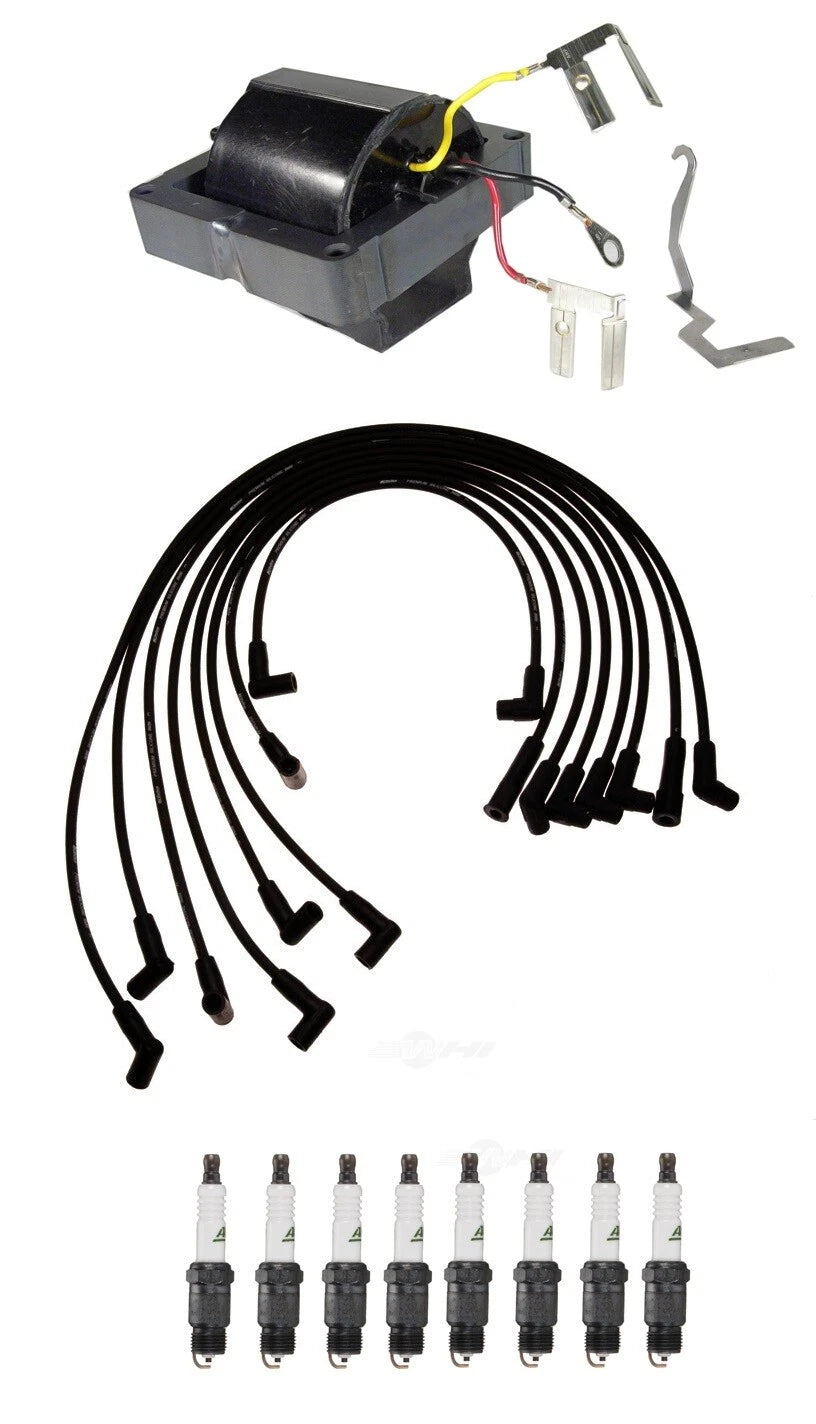 Ignition Wires & Spark Plugs Kit for Chevrolet Malibu K3500 Caprice C20 (1990–1997)