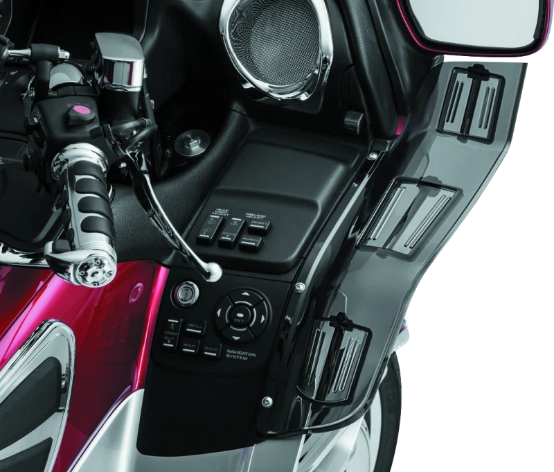 Kuryakyn Dragon Wings Smoke for Honda GL1800 Gold Wing (2001–2017)