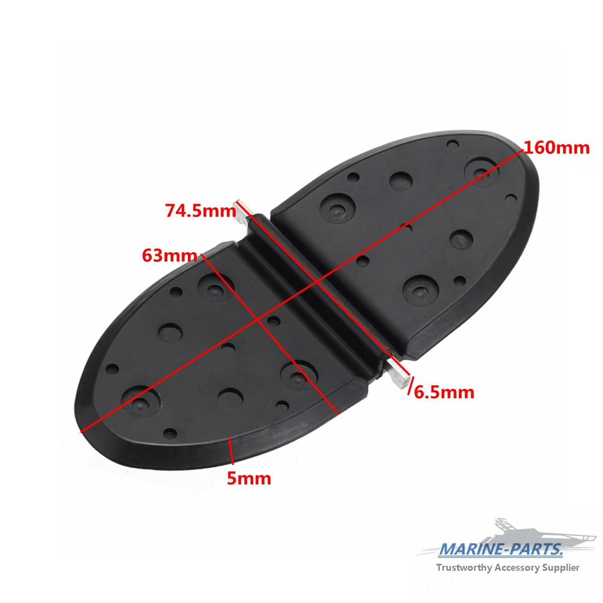 Exhaust Water Shutter Flapper for Mercruiser 807166A1
