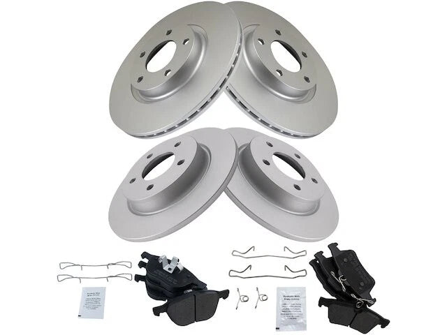 Front and Rear Brake Pad and Rotor Kit for Mazda 3 (2006–2013) RM785VD