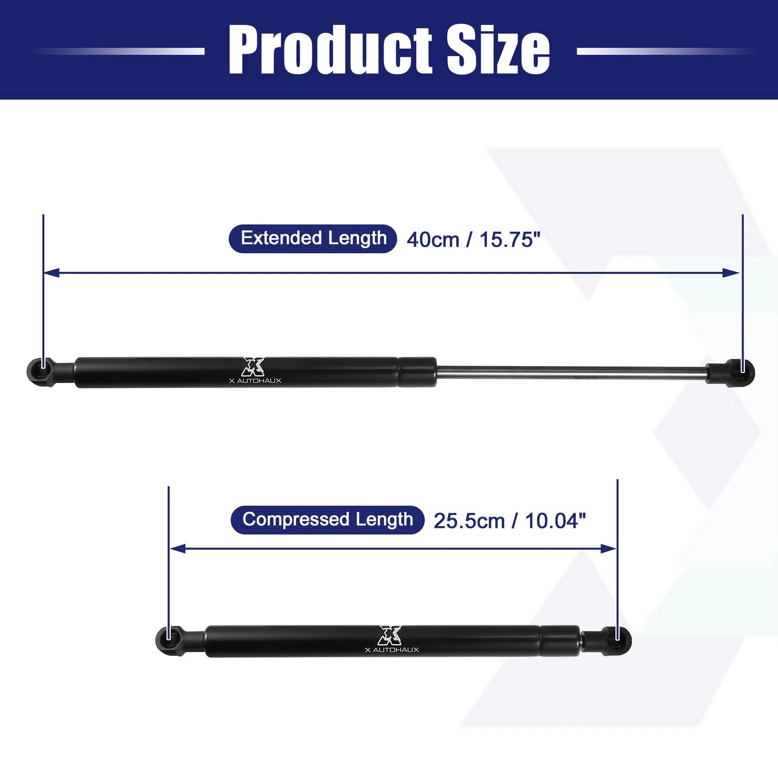 2X Front Hood Gas Lift Supports 51237060550 for BMW 3er E90 E91 E92 (2005–2011)