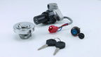 Ignition Switch Fuel Cap Seat Lock Keys for Yamaha V-Star 650 1100 (1999–2016)