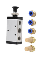 Manual Pneumatic Valve 4R310 5-Way 2-Position Solenoid Valve Pack