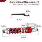 Front Shocks & Adjustable Tool for Suzuki Quadsport Z 400 (2003-2014)