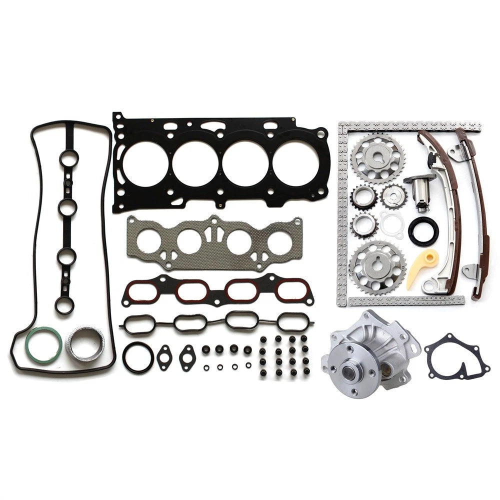 Head Gasket Set Timing Chain Kit Water Pump for Toyota Camry (2002–2009)