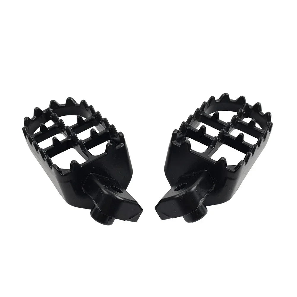 Black Front Footrest Pegs for Suzuki V-Strom 650 DL650 (2004-2012)