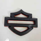 Harley Davidson CVO Tank Emblem Badge Left (2008–2023) Black Bar & Shield