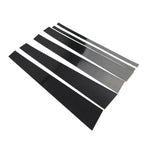 6pcs Black Center Pillar Posts Trim for Ford Expedition, Navigator (1997-2016)