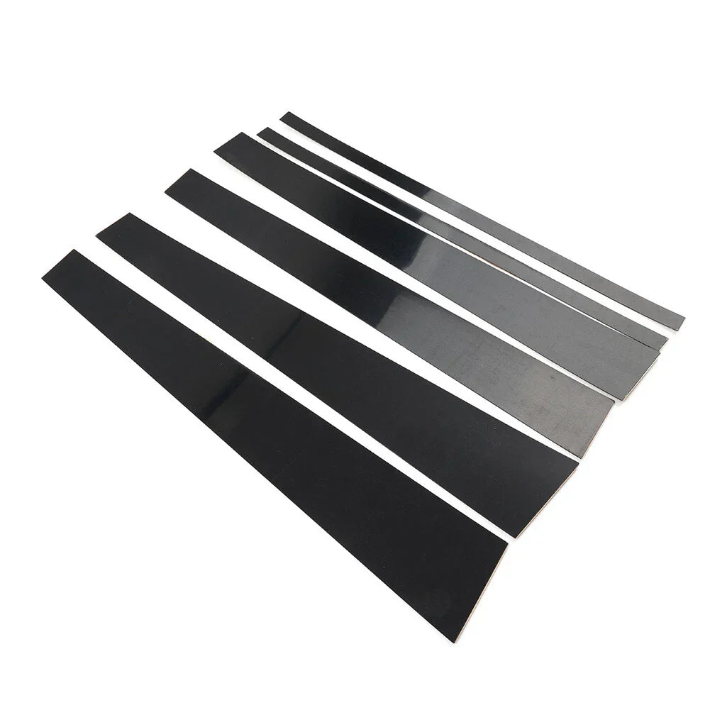 6pcs Black Center Pillar Posts Trim for Ford Expedition, Navigator (1997-2016)