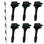 6X Ignition Coil & Iridium Spark Plug for Ford F150 (2018–2021)