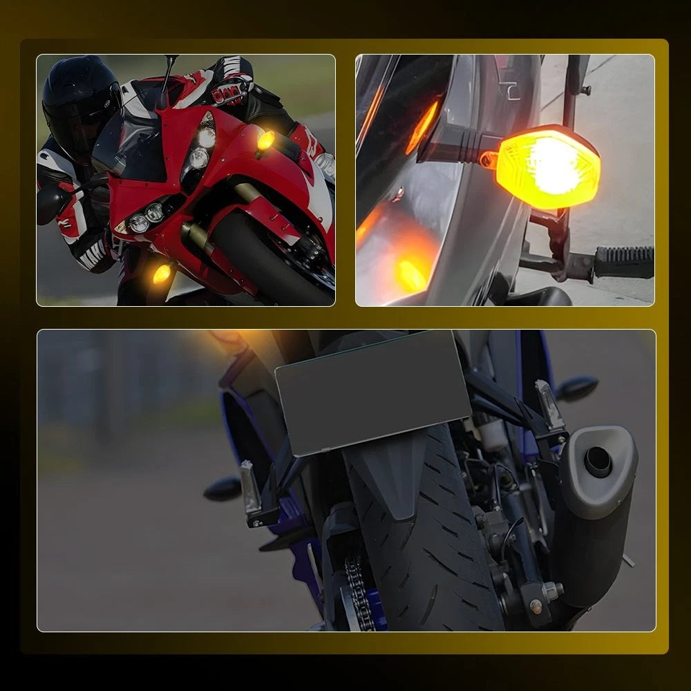 2X Turn Signal Lights for Yamaha YZF R1 R3 R6 R15 R25