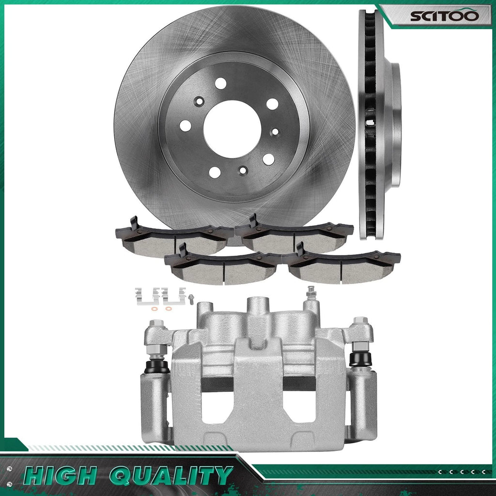 Front Rotor Ceramic Pads Left Brake Caliper for Chevrolet Impala (2006–2013)