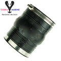Exhaust Hose Bellows for OMC Volvo Penta 2.3L 2.5L 3.0L (3852741, 3863450)
