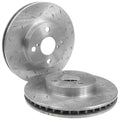 Front Slotted Dimple Drilled Disc Rotors for Corolla ZZE122 (2001–2007)