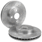Front Slotted Dimple Drilled Disc Rotors for Corolla ZZE122 (2001–2007)