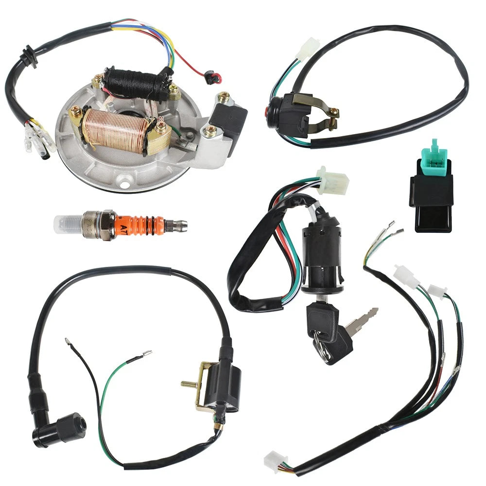 Wiring Harness Loom for 50-140cc Dirt Pit Bike ATV (CDI Magneto Stator)