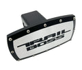 Hitch Cover Black Brushed Trail Boss for Chevy 2 Inch Receiver (2019–2025)