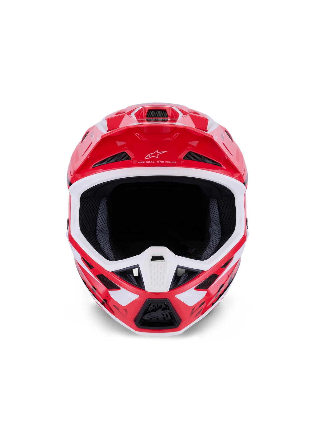 Alpinestars SM7 Deed Offroad Helmet for Large (Red/Black/White)