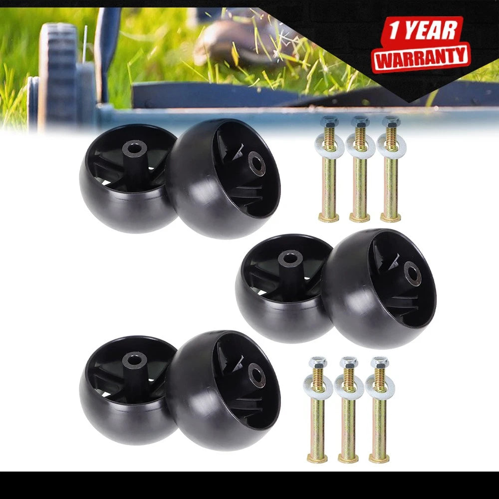 Set of 6 Deck Wheels & Hardware Kit for Husqvarna