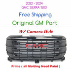 Front Upper Bumper Grille for GMC Sierra 1500 (2022–2024) 84878062