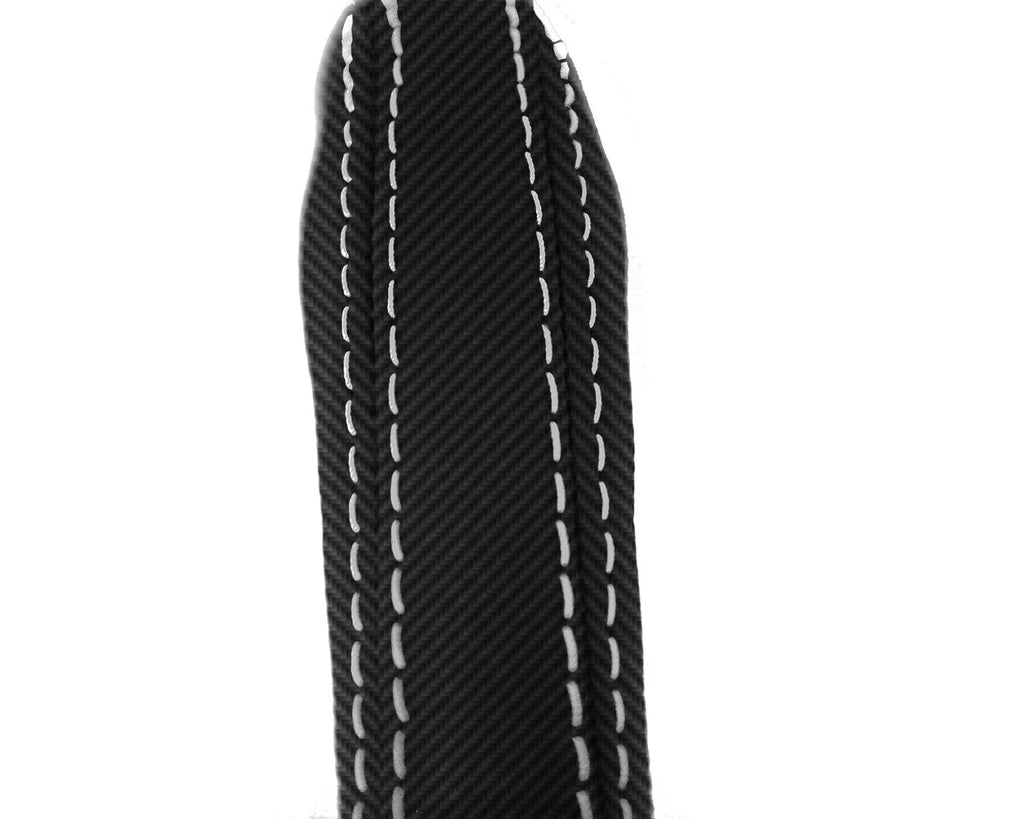 E Brake Boot Cover for Honda Civic (2006–2011) PVC Carbon White Stitch
