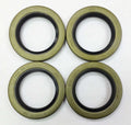 Set of 4 Trailer Hub Grease Seals for E-Z Lube Axle 5200-7000lbs (2.25 x 3.371) - 22029