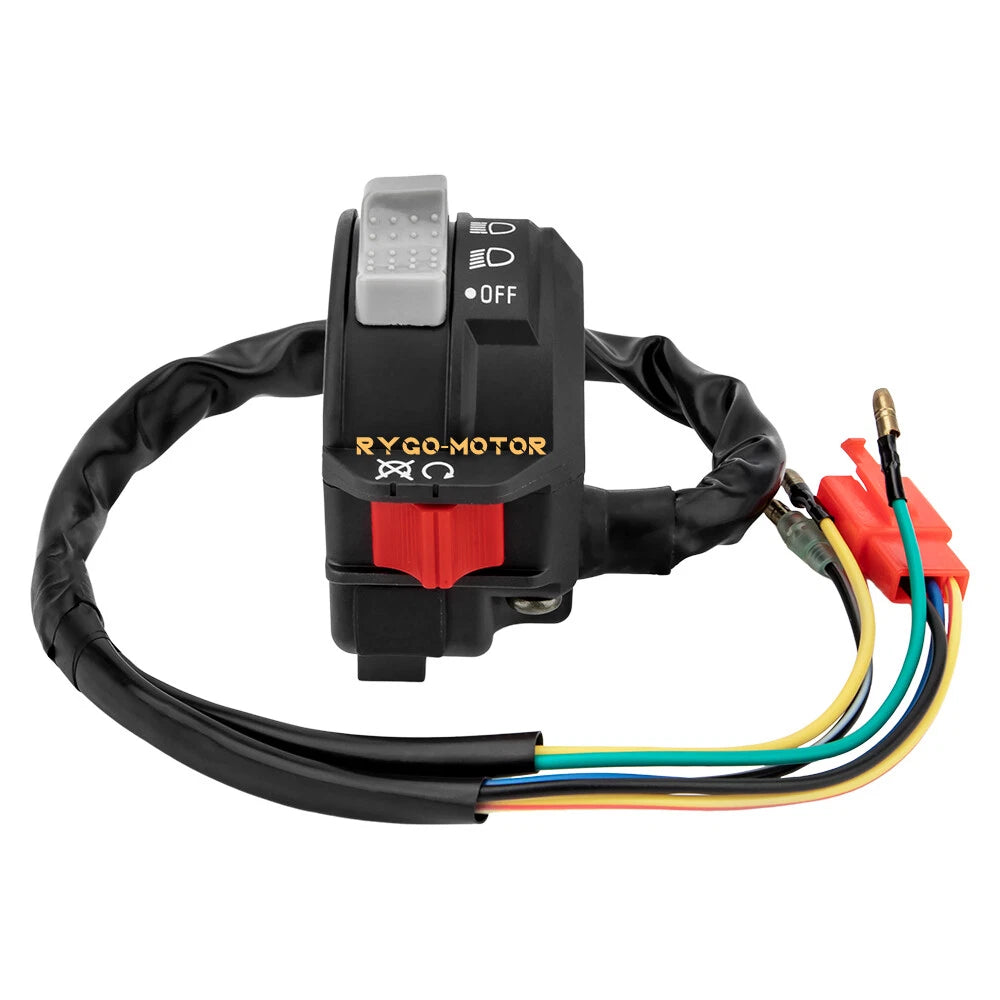 Start Stop Headlight Switch & Ignition Key Switch for Yamaha Blaster (2000–2006)