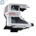 Chrome Full LED Headlight for Ford F250 SuperDuty (2020–2022)