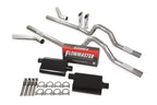 Dual Exhaust Kit 3" Flowmaster Super 44 for GM C/K 20 3/4 Ton (1973–1980)