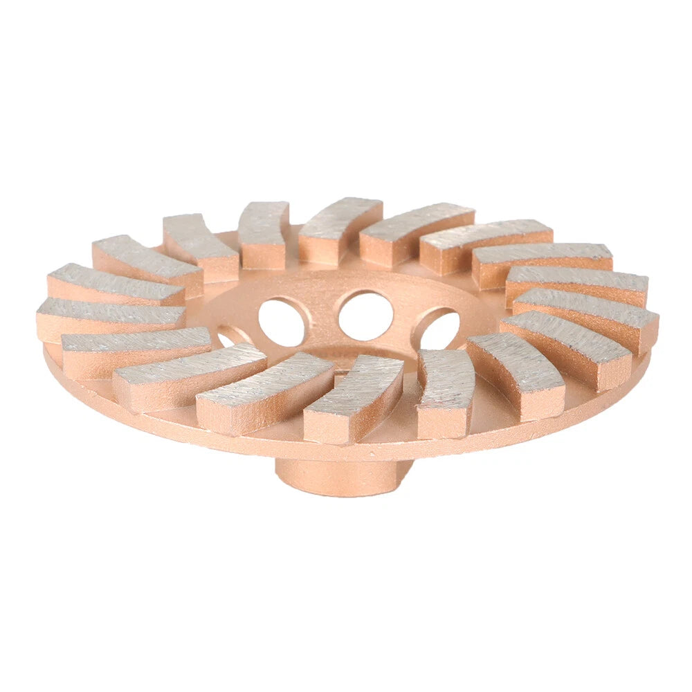 Set of 4 Grinding Wheels for Concrete and Masonry 4.5" Diameter 5/8"-11 Arbor Turbo