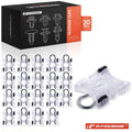 20x Window Regulator Retainer Clips for BMW E32 (1989–1994)