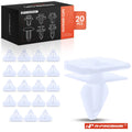 20x Nylon Fasteners for Chevy Front Bumper & Rocker Moulding 