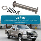 Turbocharger Up Pipe for Ford F-250 F-350 F-450 Powerstroke 6.0L (2003–2007)