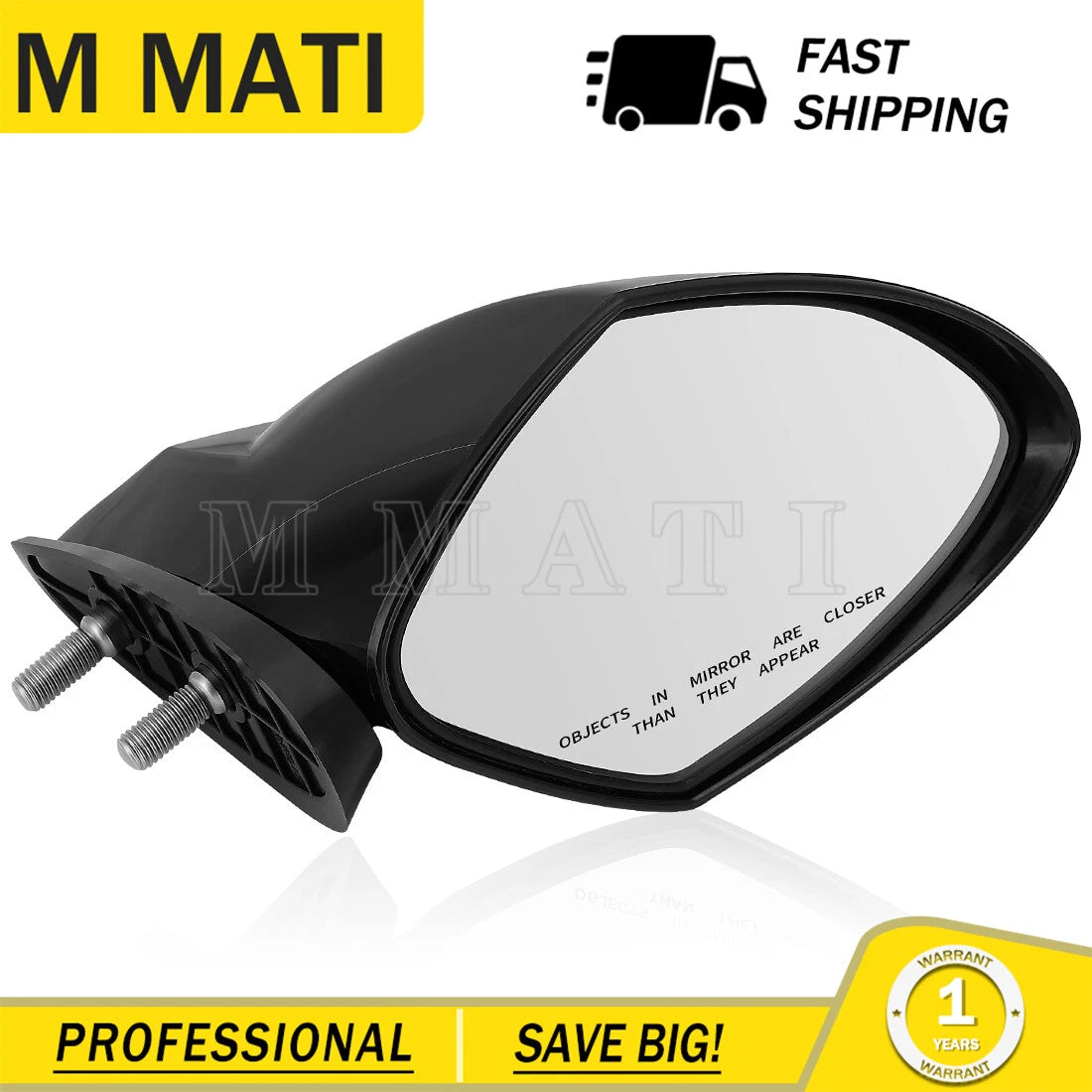 Right Mirror for Yamaha EX1050 WaveRunner (2017–2023)