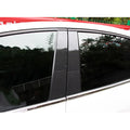 Carbon Fiber ABS Door Window B Pillar Post Covers for Honda Civic (2006-2011)