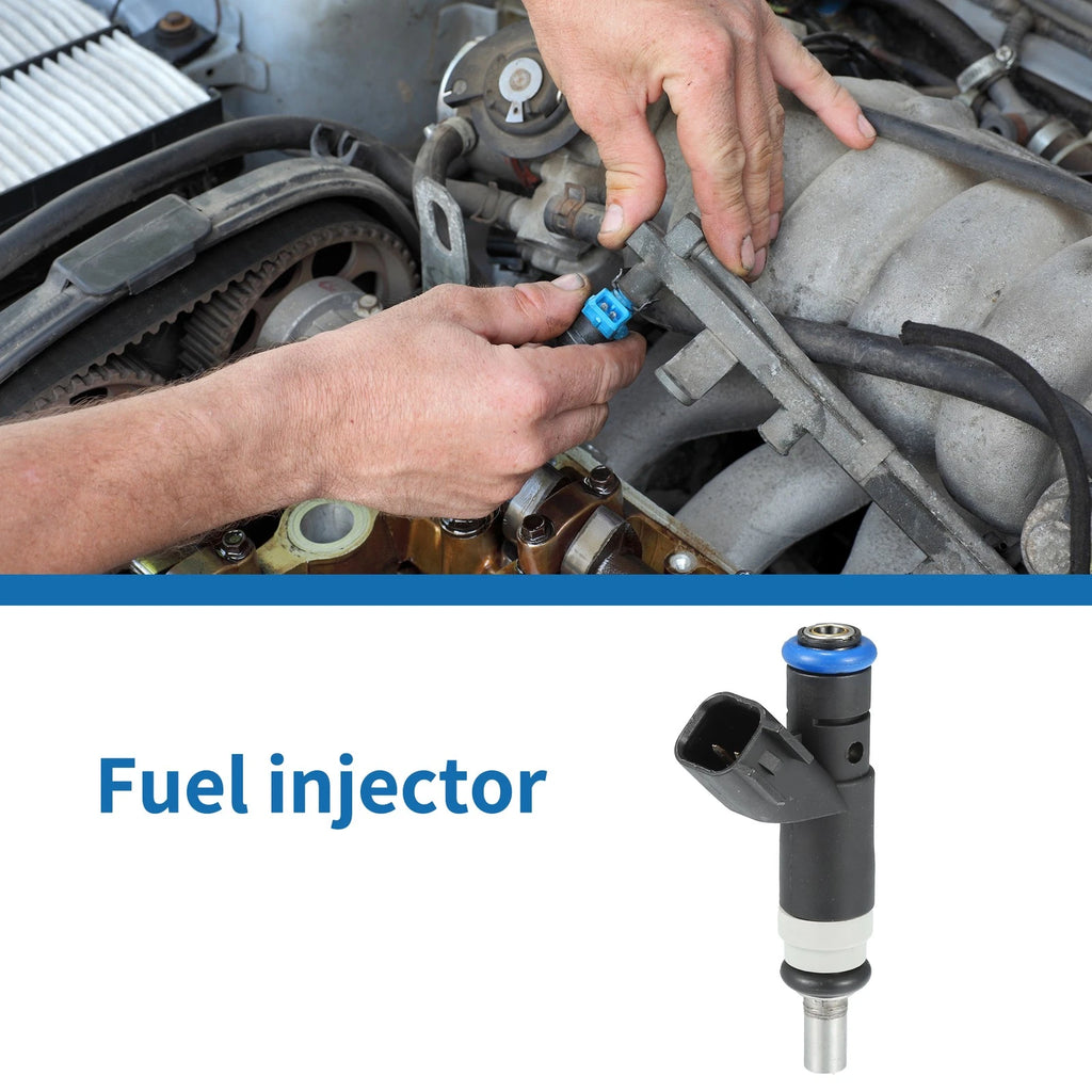Fuel Injector No. 68156571AA for Dodge Avenger (2008–2014) 2.4L Black