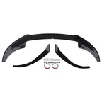Front Apron Extension for BMW 4 Series G22 G23 (2020-2024) Black AC Style