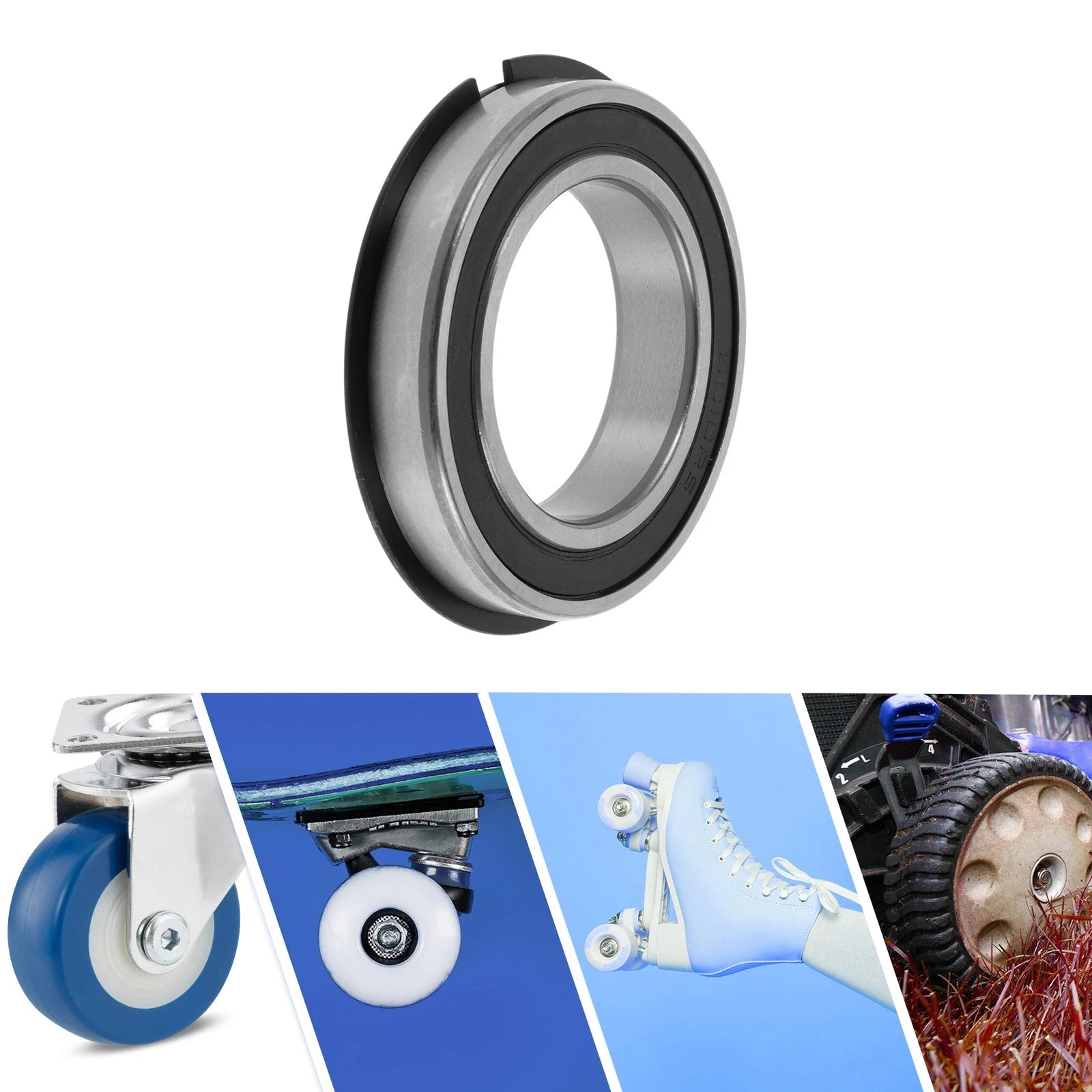 Deep Groove Ball Bearing 50x80x16mm for Scooter Skateboard (6010NR2RS)