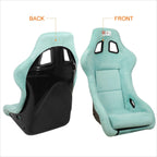 Pair of J2 Medium Size Fiberglass Racing Bucket Seats for Universal Fit (No Year)