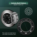 2X 1.5" Wheel Adapters 8x170 to 8x165.1/8x6.5 for Ford F-250 Super Duty