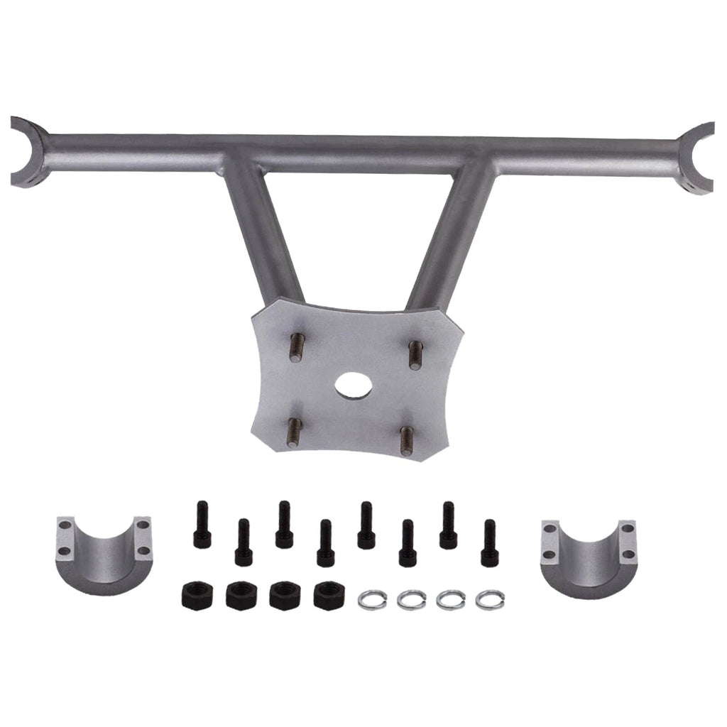 Silver Rear Spare Tire Carrier Mounting for Polaris RZR XP 1000 Turbo (2014–2023)