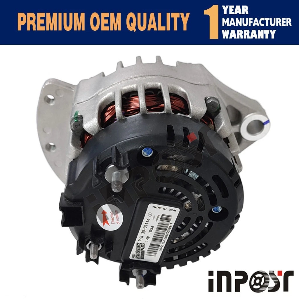 Alternator 30-01114-00 for Carrier 14V 105A